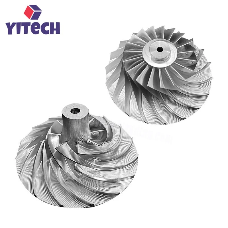 5 Axis CNC Machining Titanium Alloy Machining Parts Turbine high quality