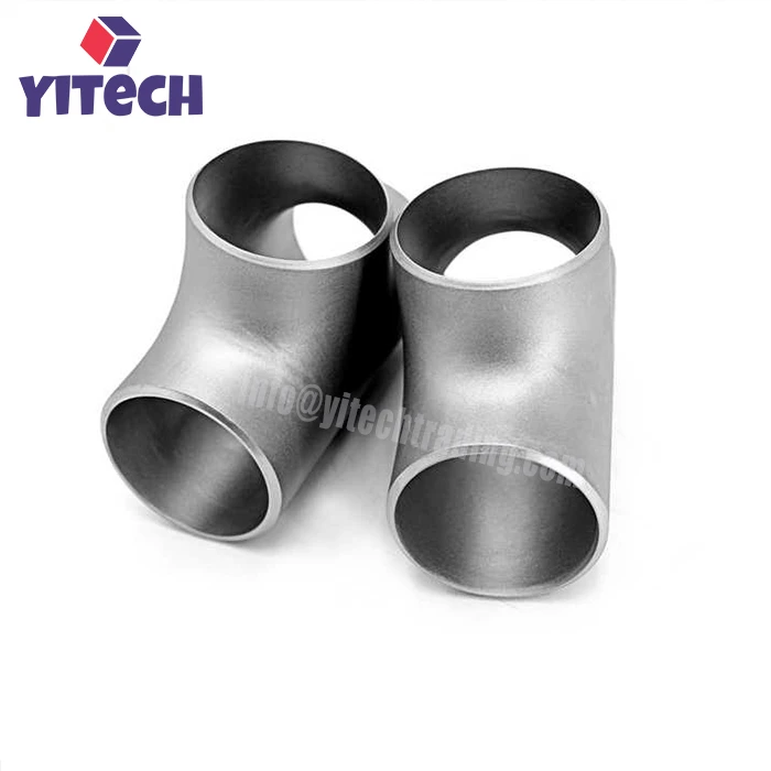ASME B16.9 accesorios de tubería de titanio